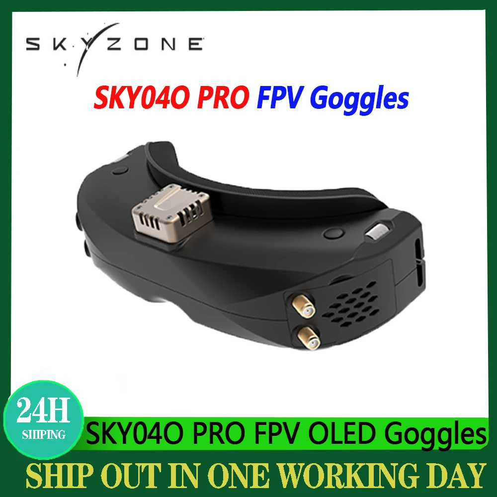 Skyzone Sky04O Pro Fpv Goggles - SKYZONE-OLED Óculos FPV, SKY04O Pro, 5.8GHz,