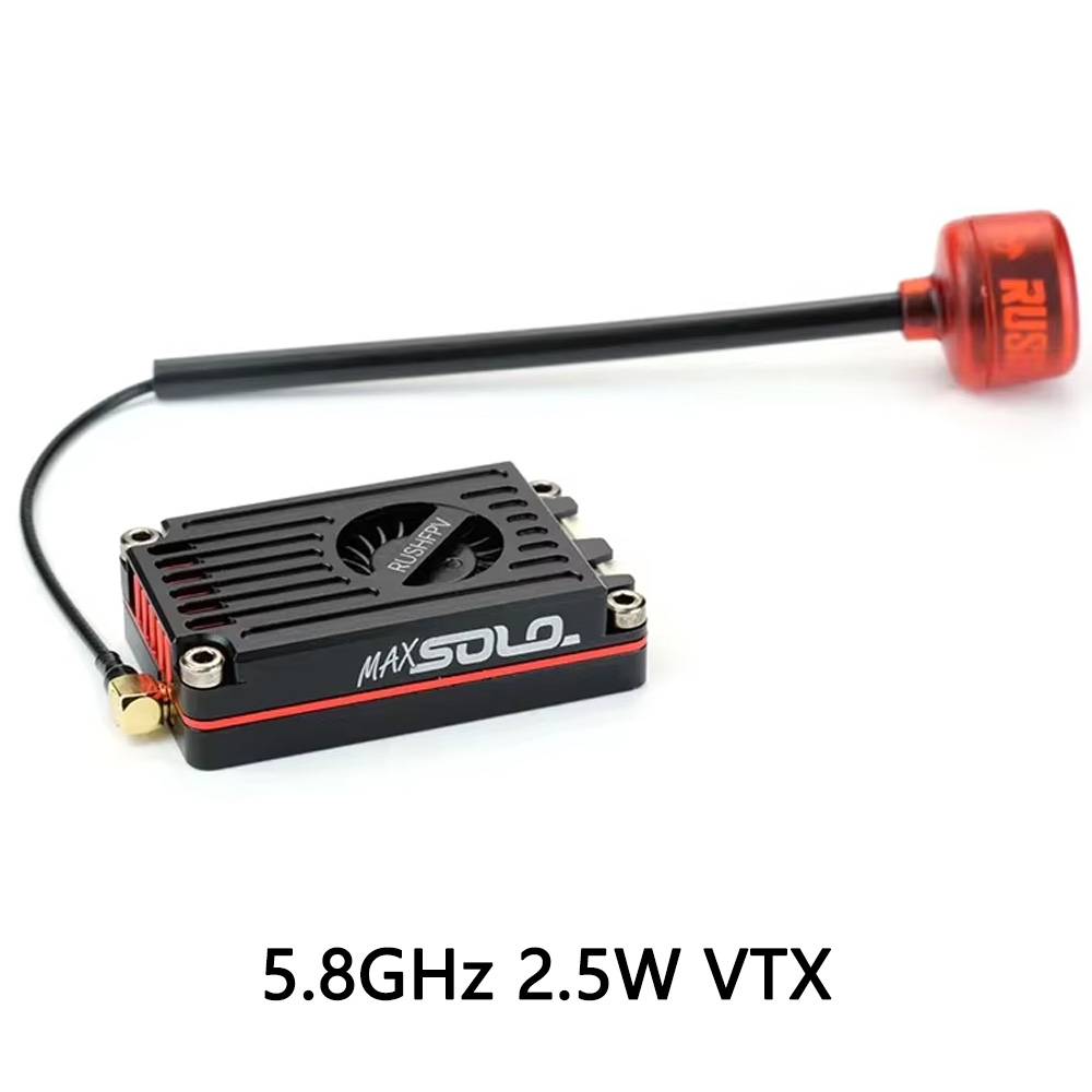 RUSHFPV RUSH TANK MAX SOLO 5.8 - Rushfpv Rush Max Solo 5.8G 2.5W Vtx avaliação e preço