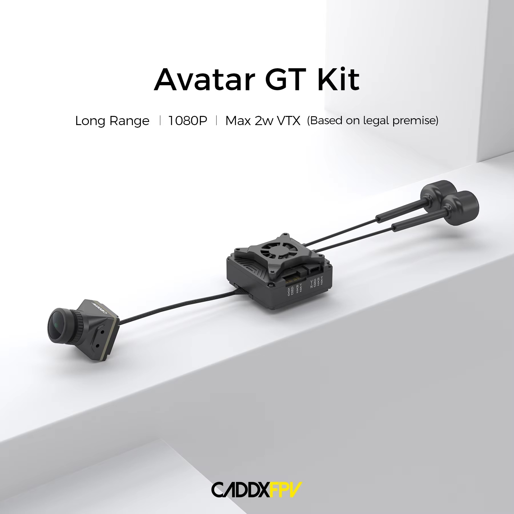 Kit Walksnail Avatar GT 2W de  - Walksnail Avatar Gt Kit 2W Vtx avaliação e preço