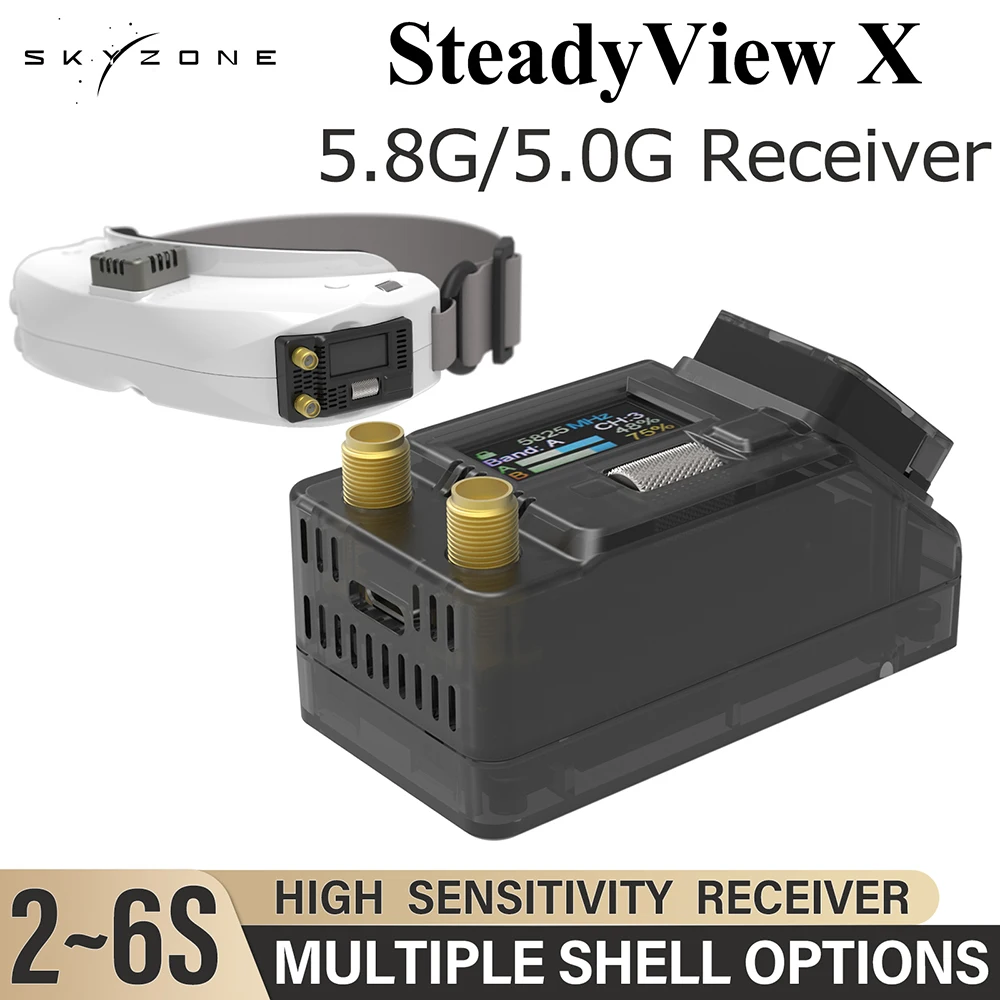 Skyzone steadyview x 5.0g 5.8g - Skyzone Steadyview X Receiver Module avaliação e preço